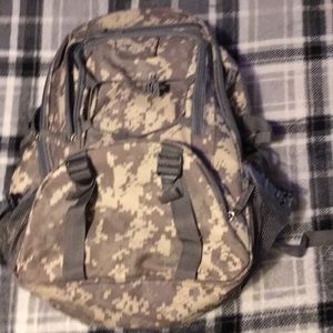 It was one of my old military backpacks